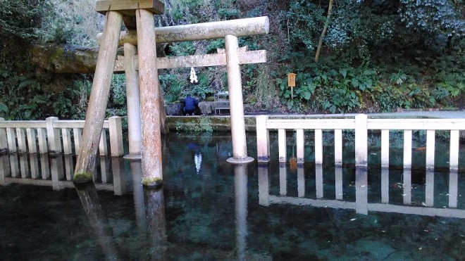 Lake Mitarashi in Kashima