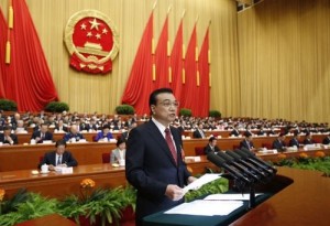 Li Keqiang's　speech