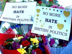 bouquet for Jo Cox