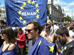 parliament square in London