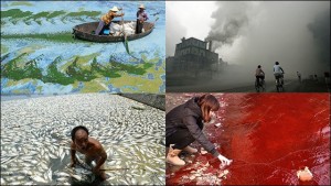 pollution of warter in China