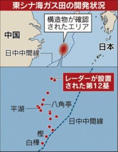 the median line between Japan and China