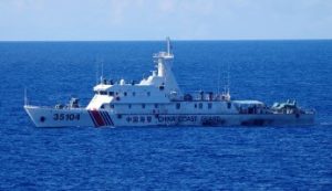 China coast guard in Senkaku