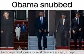 Obama snubbed