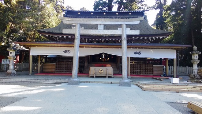 Kashima Shrine's main hall