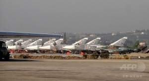 Russian battleplanes in Syria