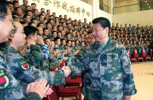 Xi　in camouflage
